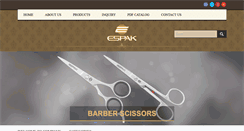 Desktop Screenshot of espakintl.com