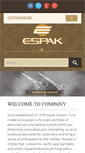 Mobile Screenshot of espakintl.com